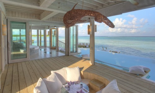 2-Bedroom Water Retreat with Slide